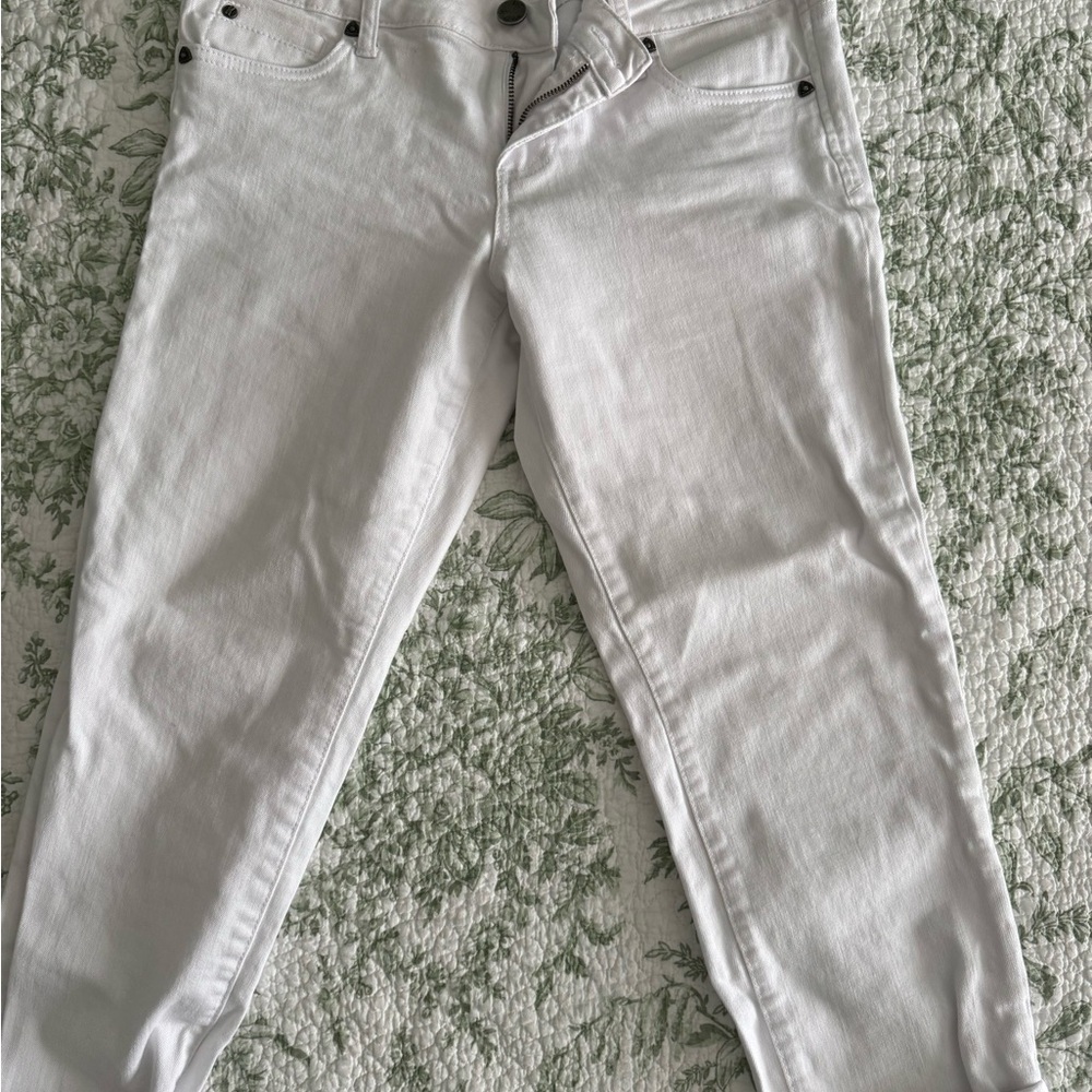 Kut from the Kloth White Catherine Boyfriend Jeans